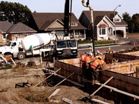 Construction of Spring Valley Homes